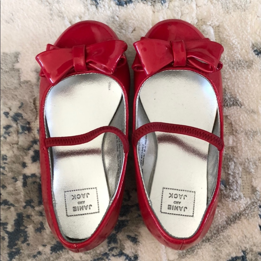 Janie and Jack red shoes